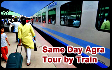 train tour agra